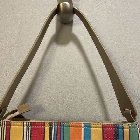 Lancel colorful striped woman’s bucket bag - Picture 6 of 14